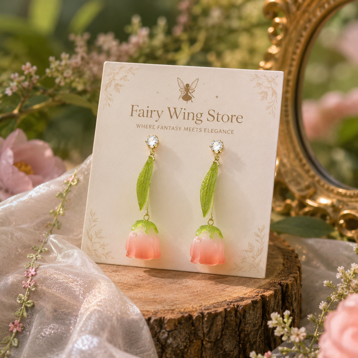Enchanted Woodland Fairy Earrings