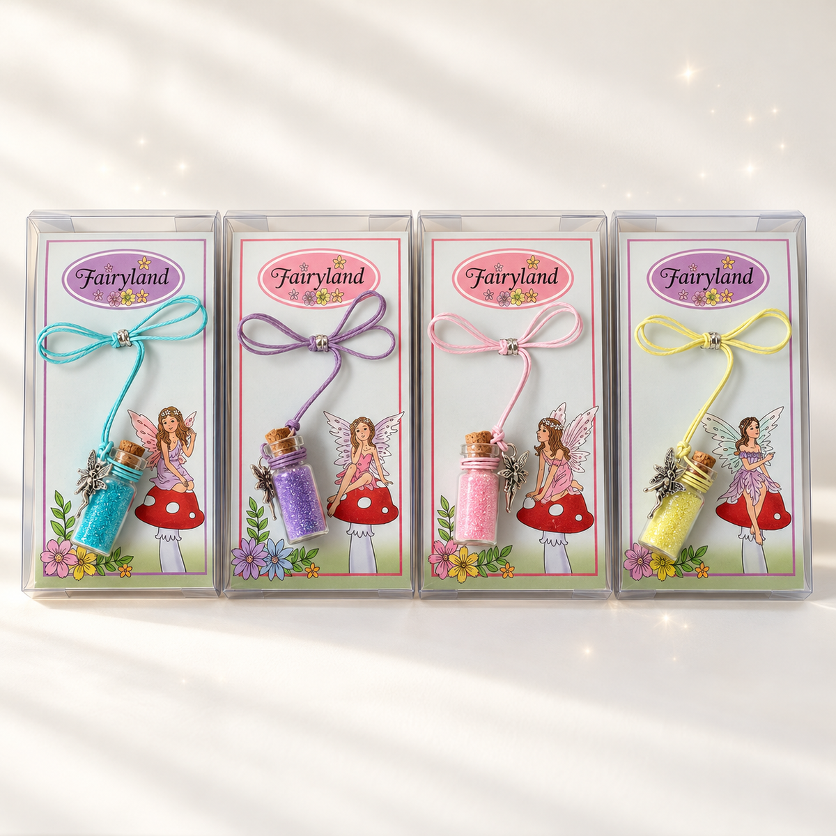 Enchanted Fairy Dust Bottle Necklace