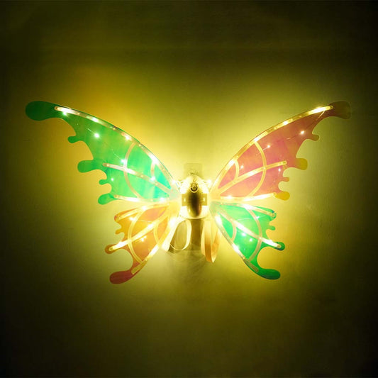 "FARCENT Electric Luminous Elf Wings - Angel Wings for Children's Outdoor Stage Performances"