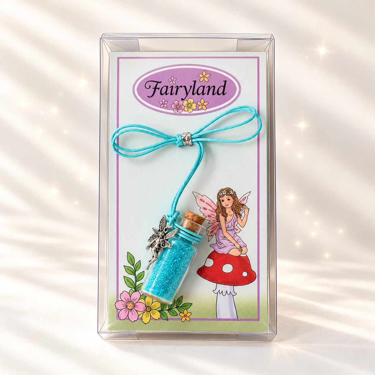 Enchanted Fairy Dust Bottle Necklace