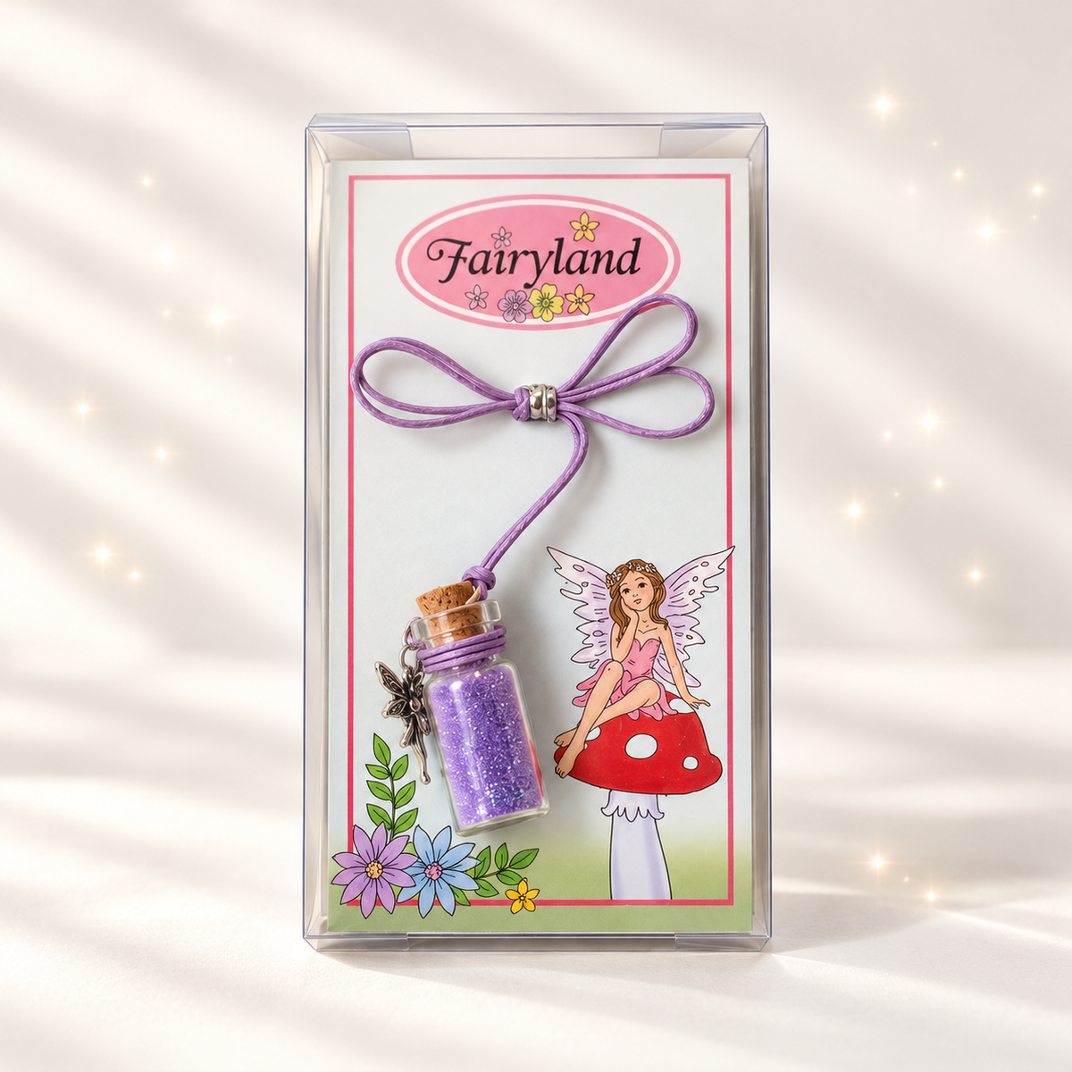 Enchanted Fairy Dust Bottle Necklace