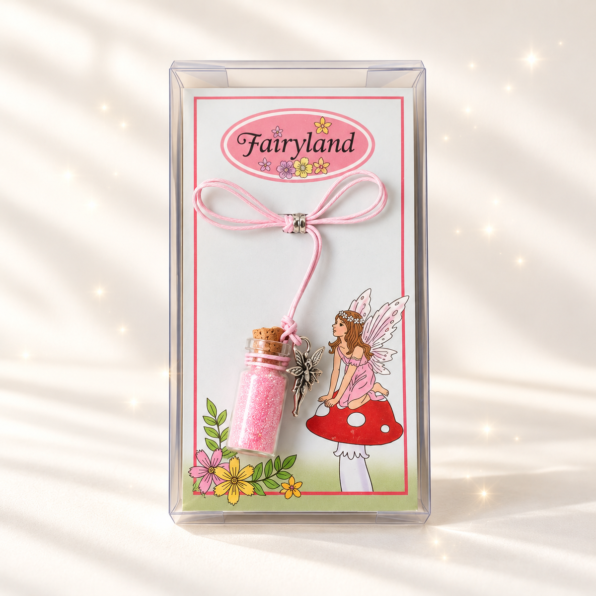 Enchanted Fairy Dust Bottle Necklace