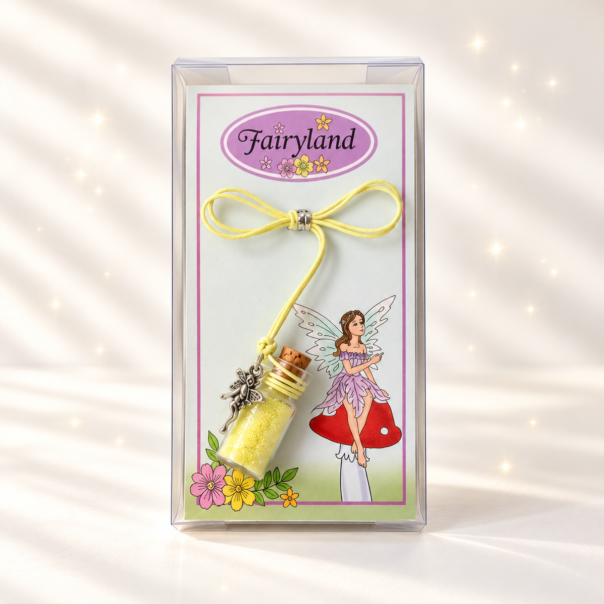 Enchanted Fairy Dust Bottle Necklace